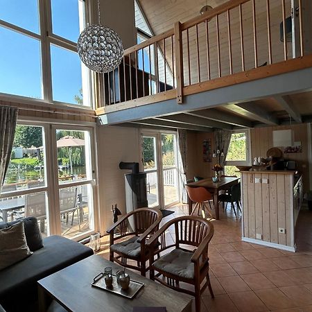 Ferienhaus Mit Wasserterrasse - Mit Sauna Und Kamin - Inklusive Nebenkosten Wendisch Rietz Zewnętrze zdjęcie