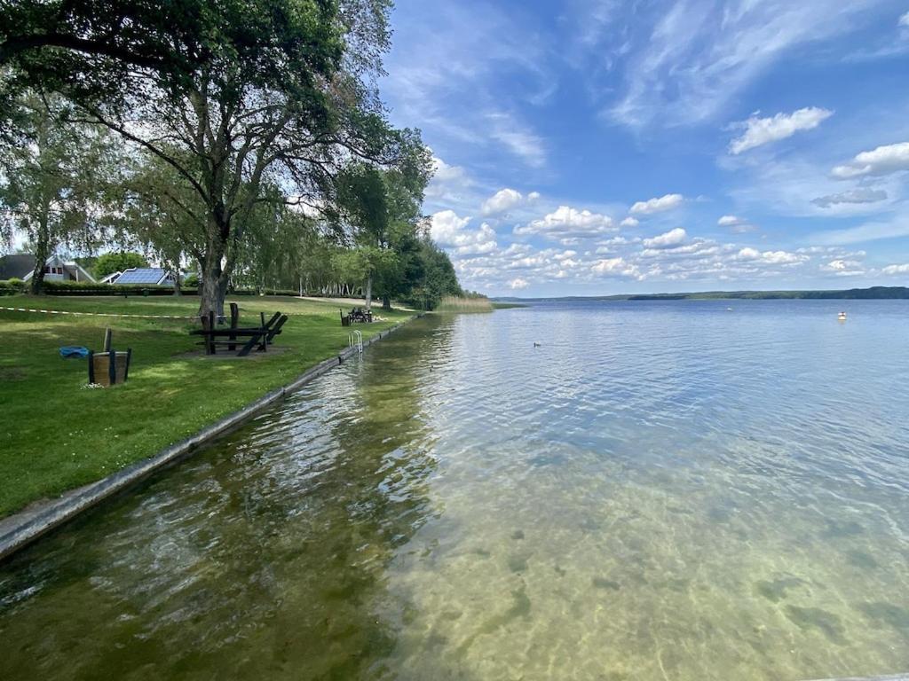 Ferienhaus Mit Wasserterrasse - Mit Sauna Und Kamin - Inklusive Nebenkosten Wendisch Rietz Zewnętrze zdjęcie