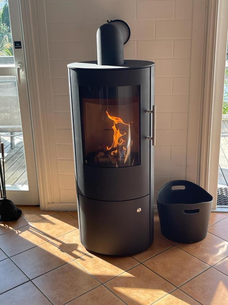 Ferienhaus Mit Wasserterrasse - Mit Sauna Und Kamin - Inklusive Nebenkosten Wendisch Rietz Zewnętrze zdjęcie
